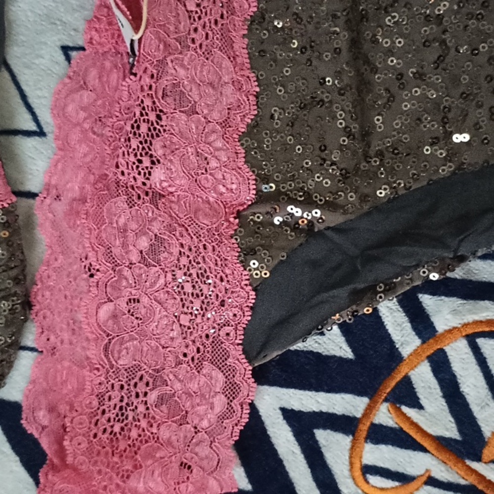 Beach Bunny Viva Las Vegas NWT SM top MD Full Coverage Bottom - Picture 5 of 14